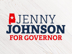 Johnson for Governor logo